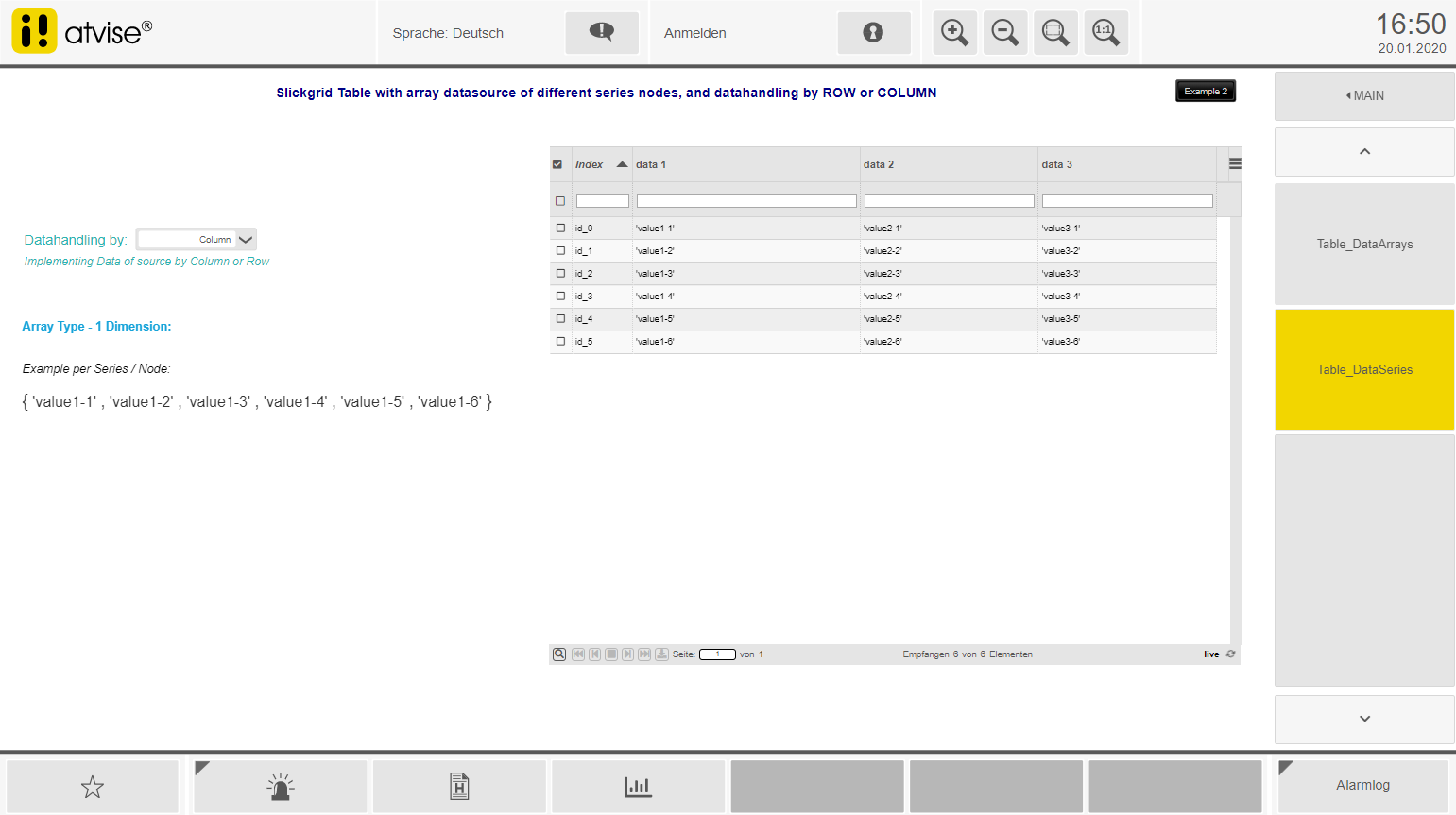 html table RowSelection