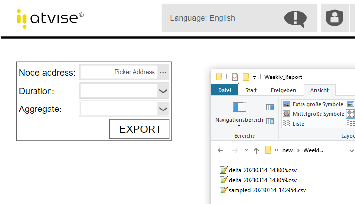 i220 ExportHistoryAggregate